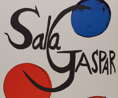 Alexander CALDER : Sala Gaspar - Lithographie originale