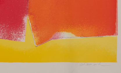 Paul GUIRAMAND : Le concerto - Lithographie originale signée