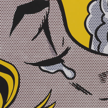 Roy LICHTENSTEIN : Thinking of him - Lithographie