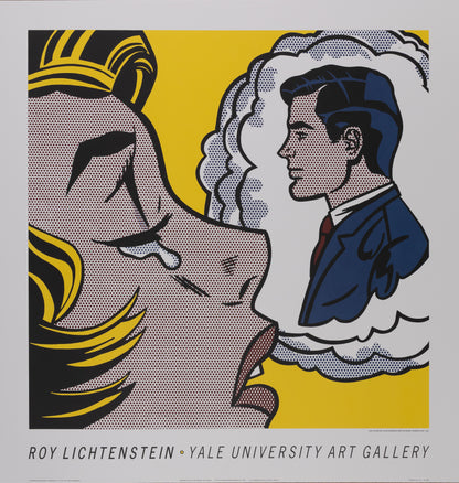 Roy LICHTENSTEIN : Thinking of him - Lithographie
