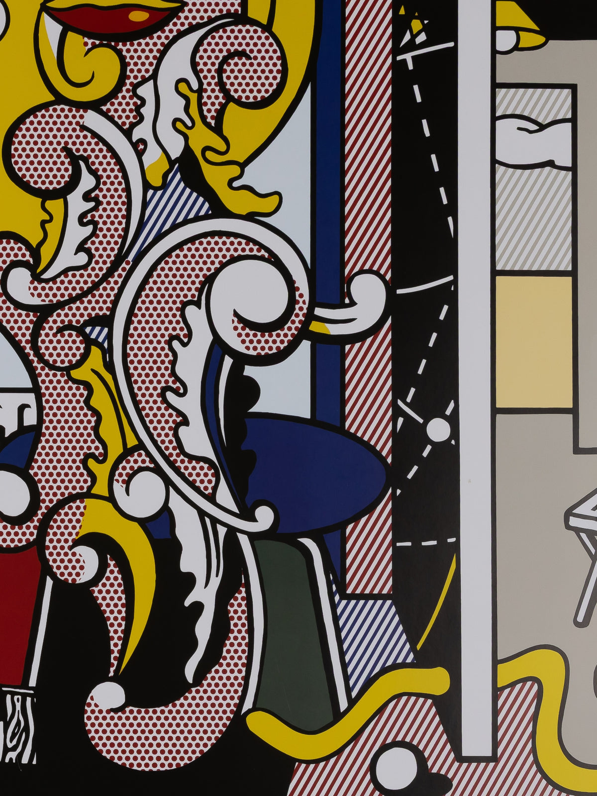 Roy LICHTENSTEIN : Go For Baroque - Affiche