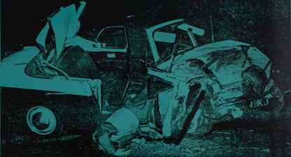 Andy WARHOL : Green disaster - Affiche originale en couleurs
