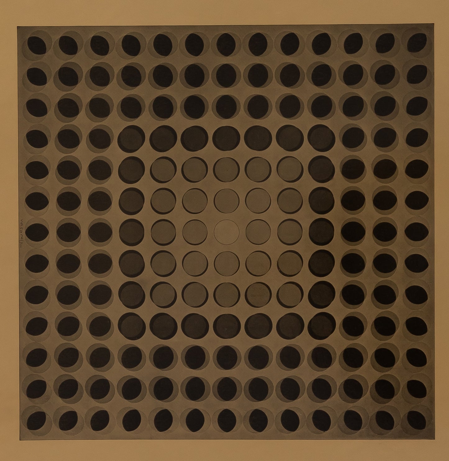 Victor VASARELY : TUZ-2 - Héliogravure