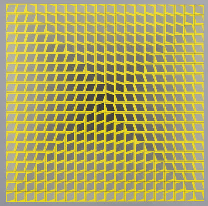 Victor VASARELY : ILLIK - Héliogravure