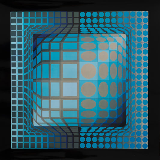 Victor VASARELY : KOSKA REV - Héliogravure