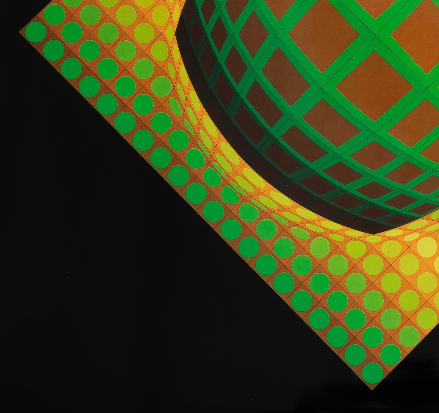 Victor VASARELY : VEGA ZETT 01 - Héliogravure