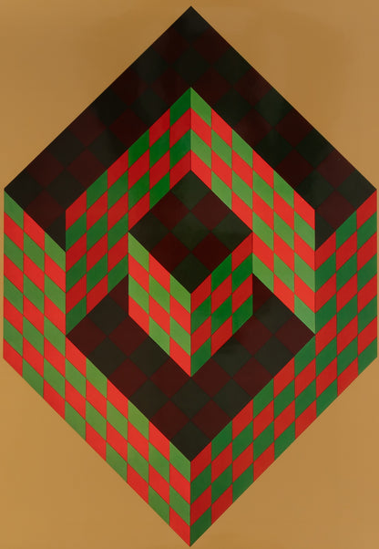 Victor VASARELY : BIDIM - Héliogravure