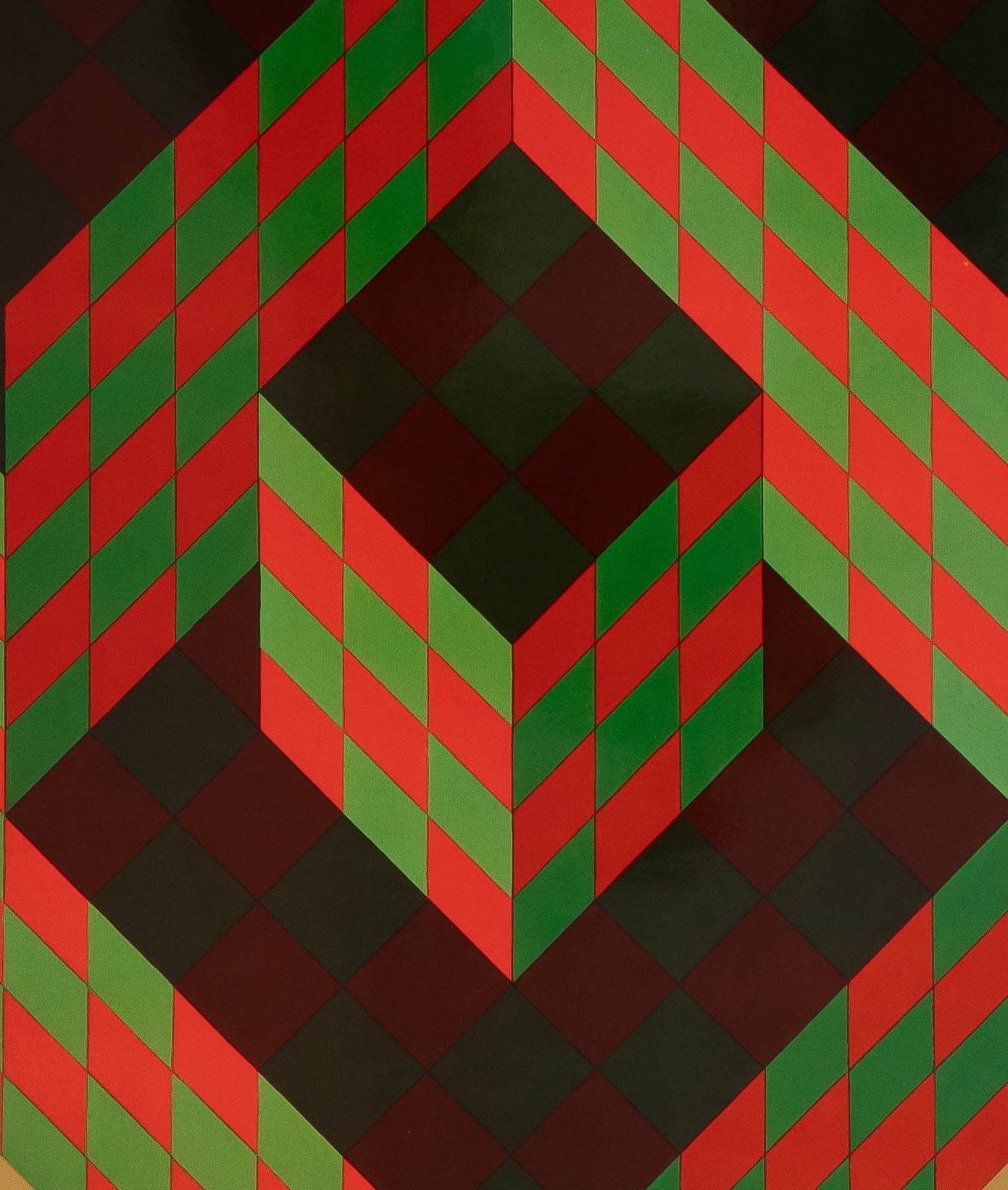 Victor VASARELY : BIDIM - Héliogravure
