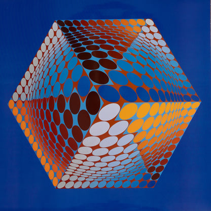 Victor VASARELY : TUPA 3 - Héliogravure