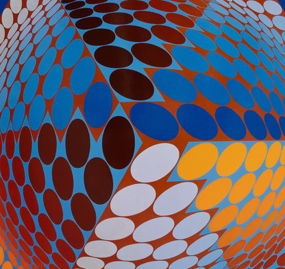 Victor VASARELY : TUPA 3 - Héliogravure