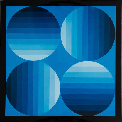 Victor VASARELY : HOLD K - Héliogravure