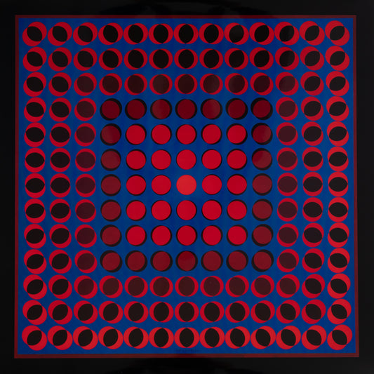 Victor VASARELY : TUZ - Héliogravure
