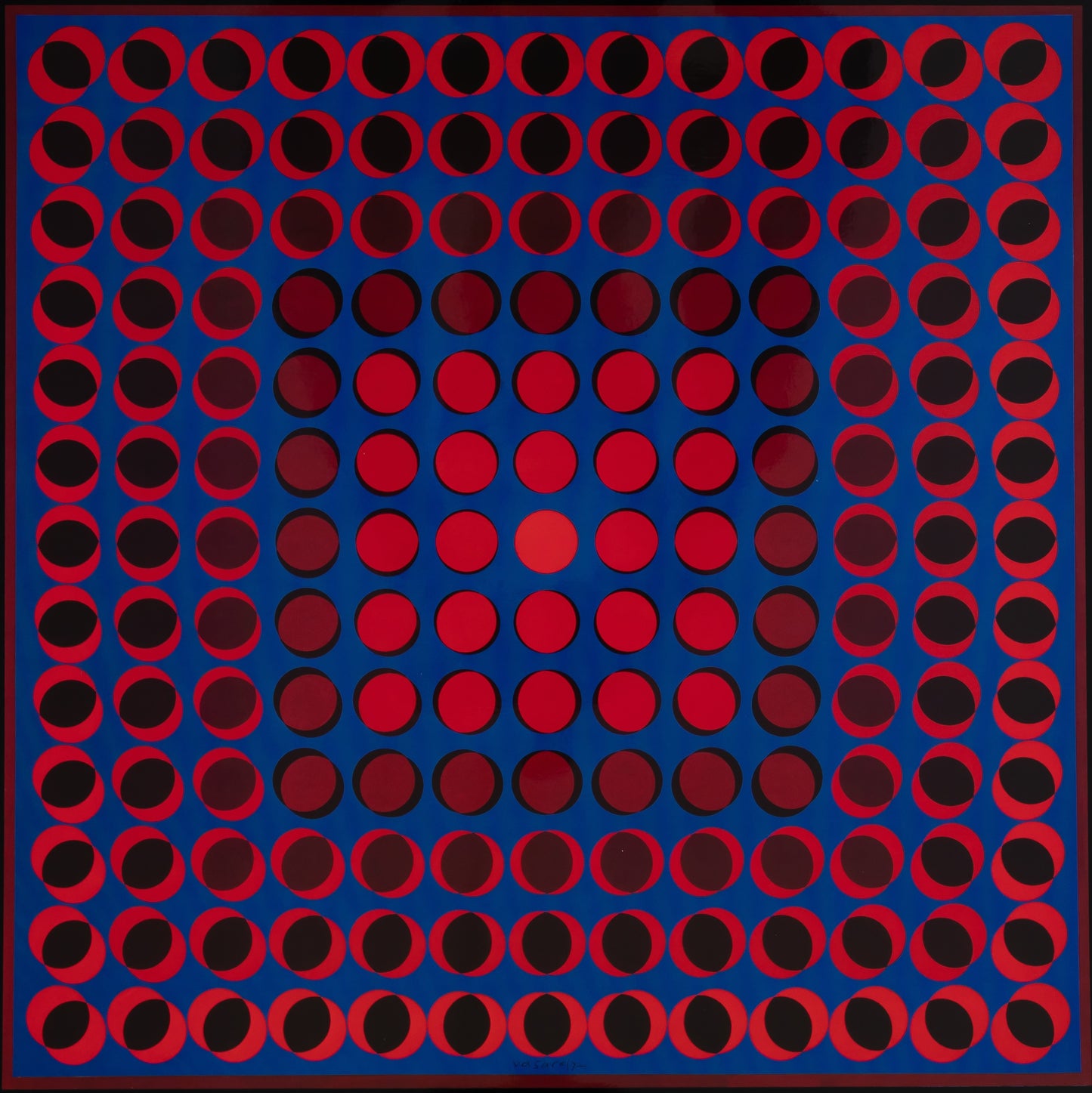 Victor VASARELY : TUZ - Héliogravure