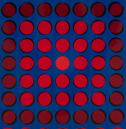 Victor VASARELY : TUZ - Héliogravure