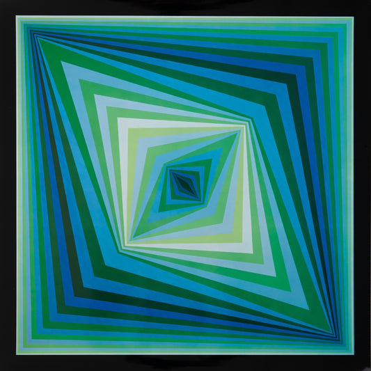 Victor VASARELY : RHOMBUS - Héliogravure