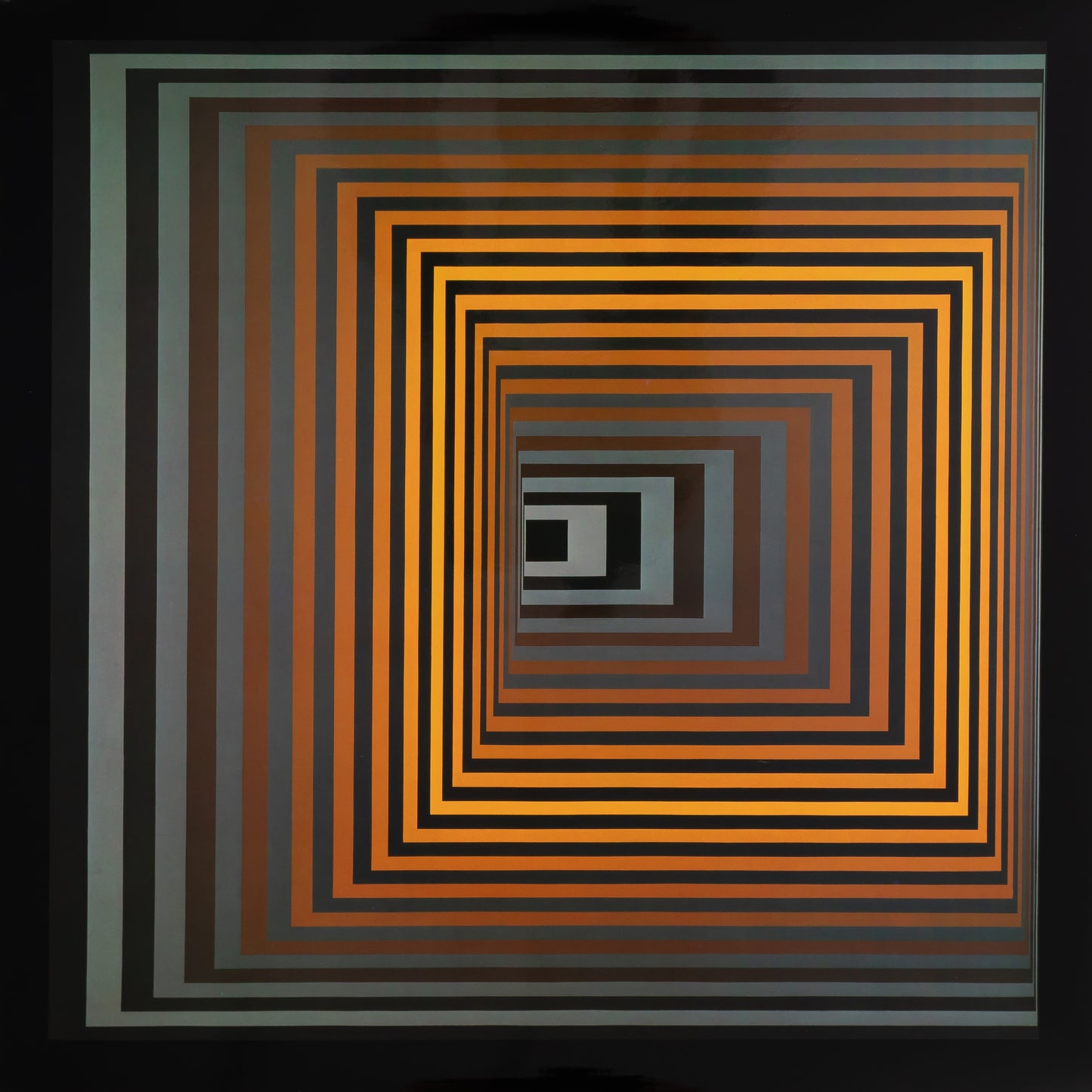 Victor VASARELY : VONAL FEGN - Héliogravure