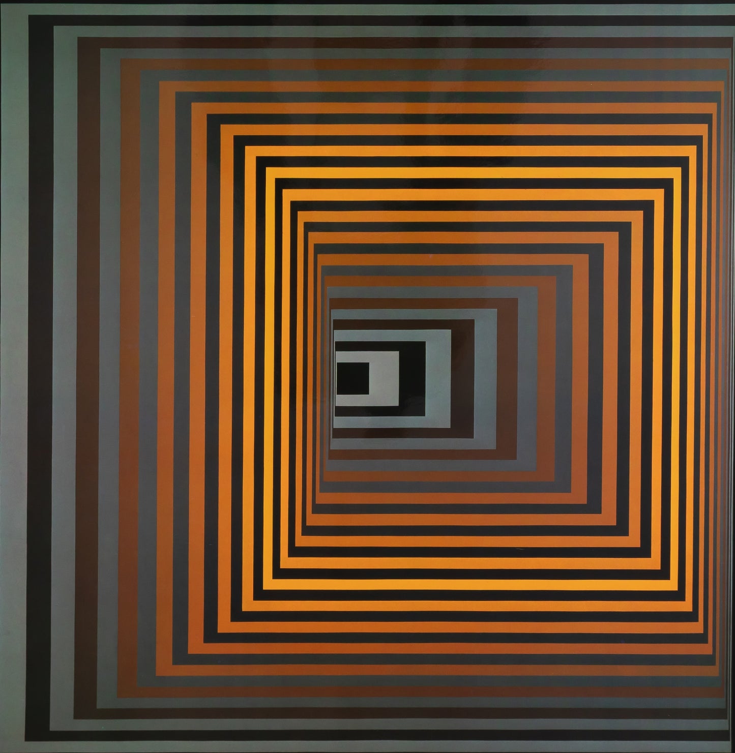 Victor VASARELY : VONAL FEGN - Héliogravure
