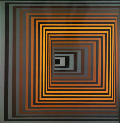 Victor VASARELY : VONAL FEGN - Héliogravure