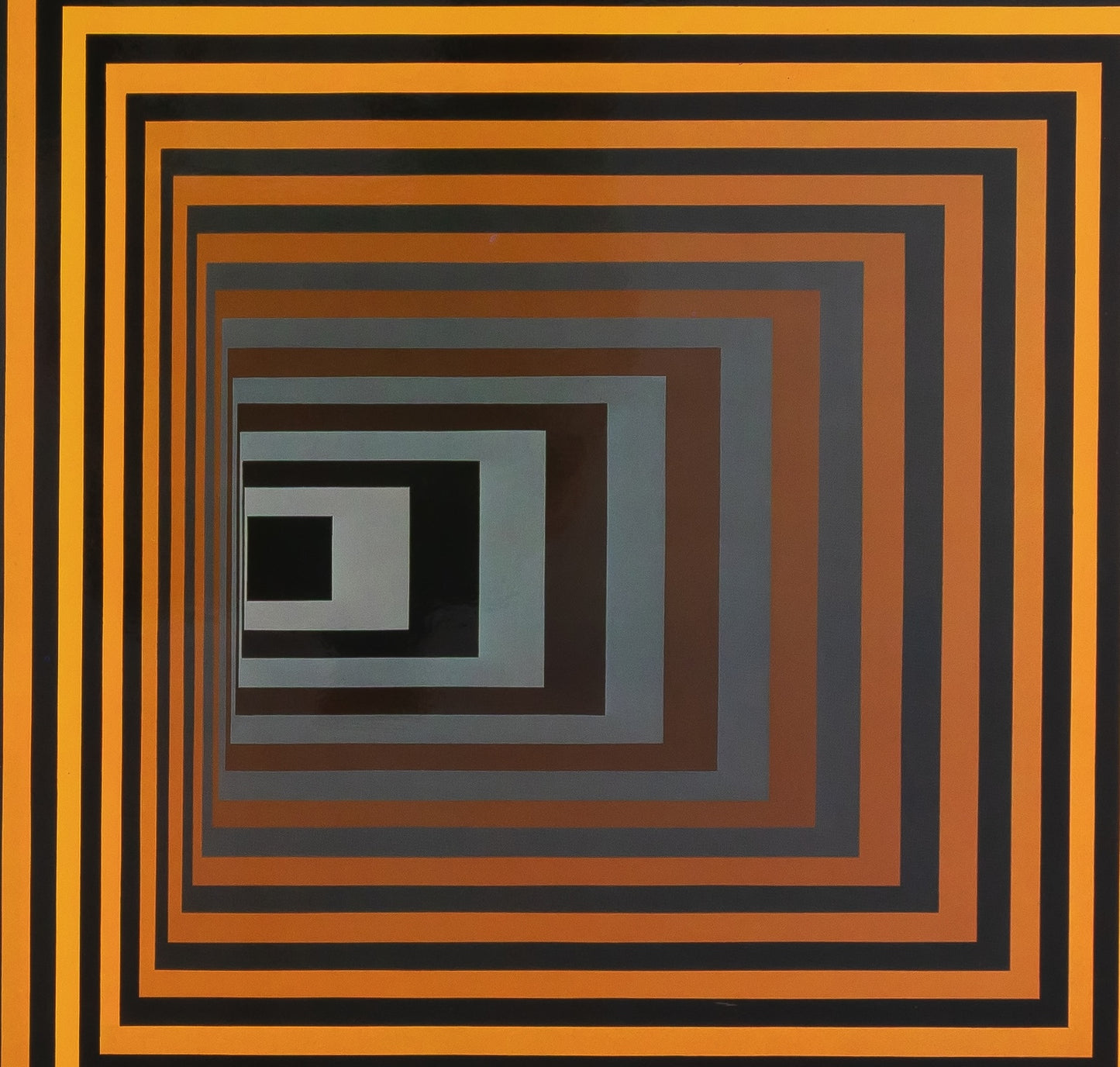 Victor VASARELY : VONAL FEGN - Héliogravure