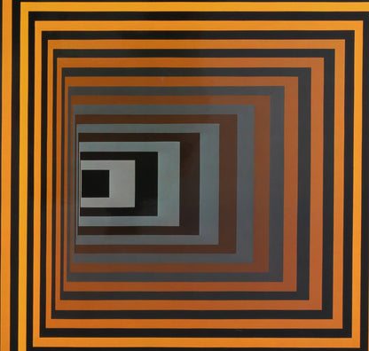 Victor VASARELY : VONAL FEGN - Héliogravure