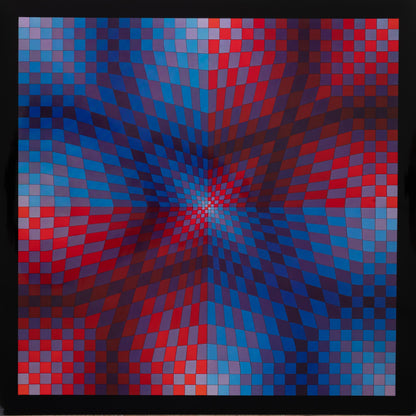 Victor VASARELY : PAUK ARNY - Héliogravure
