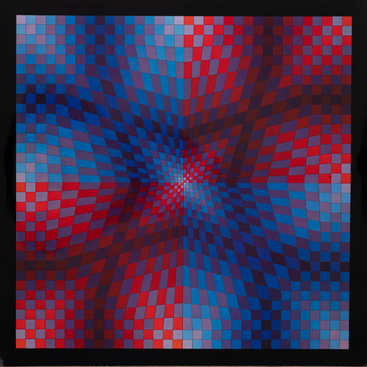 Victor VASARELY : PAUK ARNY - Héliogravure