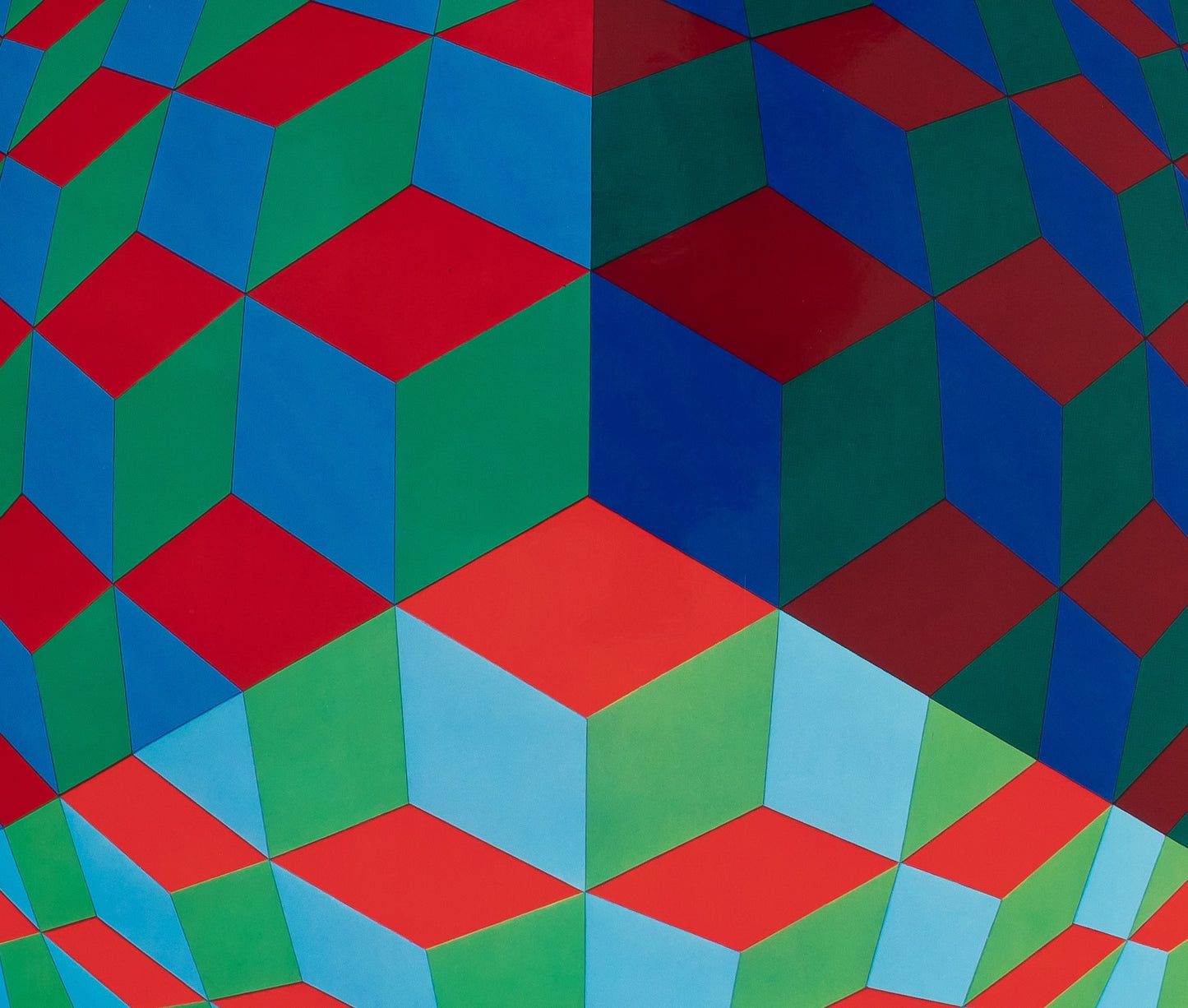 Victor VASARELY : HAT VI - Héliogravure