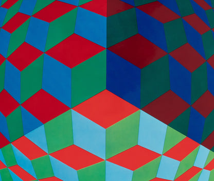 Victor VASARELY : HAT VI - Héliogravure