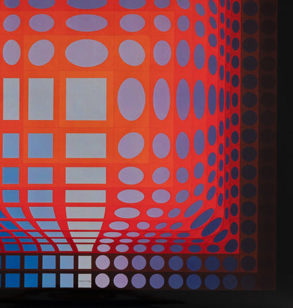 Victor VASARELY : KOSKA QUEMER - Héliogravure