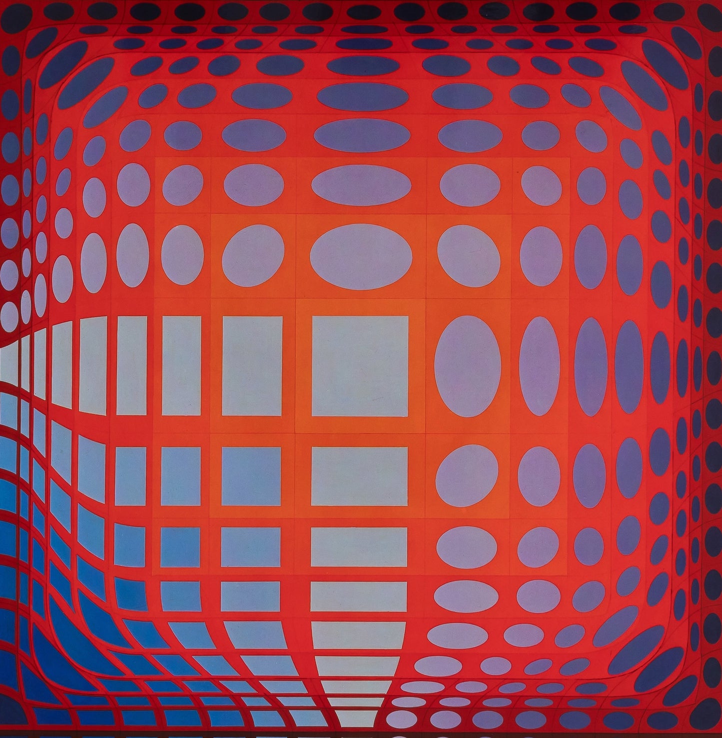 Victor VASARELY : KOSKA QUEMER - Héliogravure