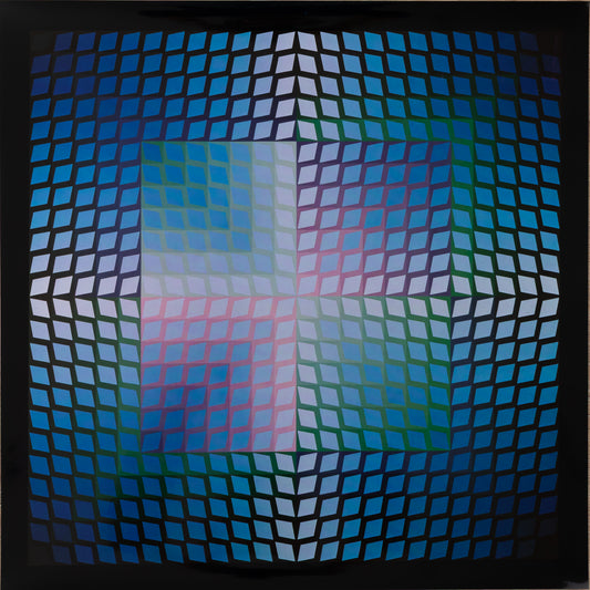 Victor VASARELY : QUASAR PAAL 2 - Héliogravure