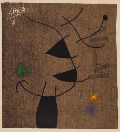 Joan MIRO : Femme et oiseau - Lithographie signée