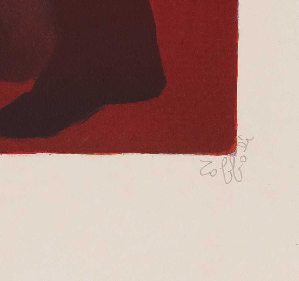 Louis TOFFOLI : L'apprenti forgeron - Lithographie originale signée