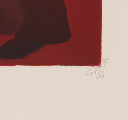 Louis TOFFOLI : L'apprenti forgeron - Lithographie originale signée