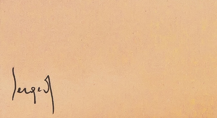 Serge MICHALOWICZ : Silence - Tirage d'art signé