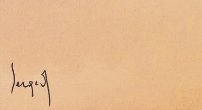 Serge MICHALOWICZ : Silence - Tirage d'art signé