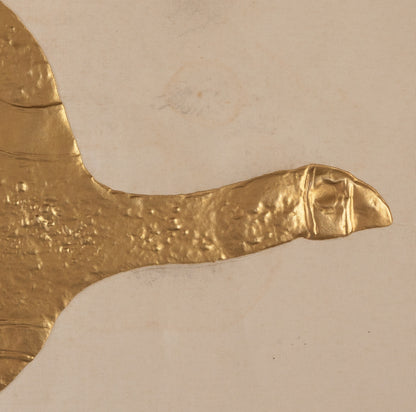 Georges BRAQUE : Thitonos - Gravure réhaussée à l'or