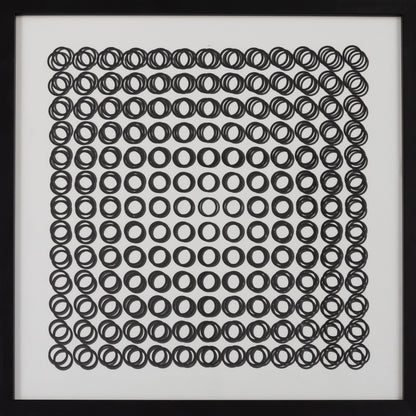 Victor VASARELY : Composition cinétique VIII