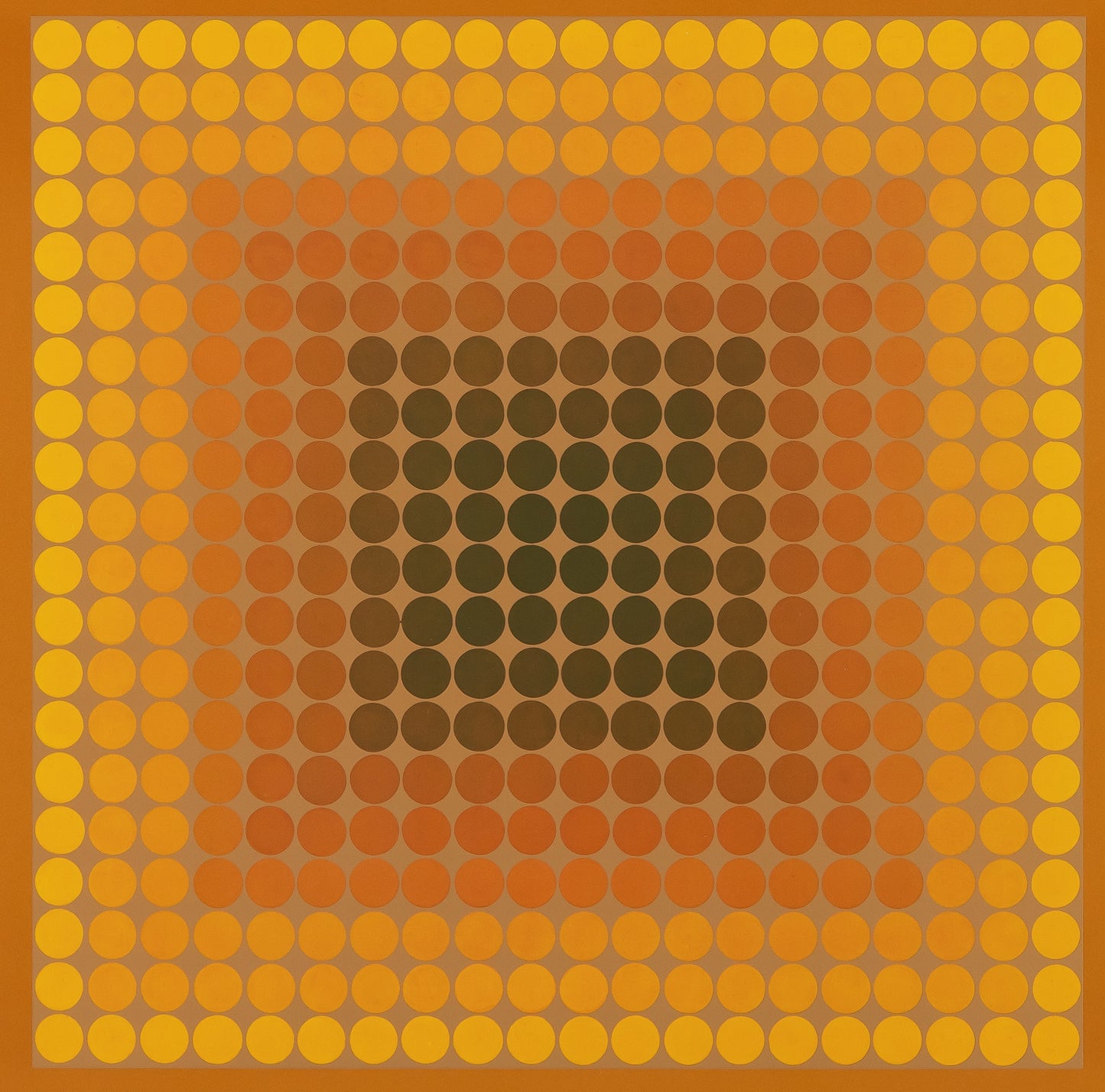 Victor VASARELY : CTA 101 - Héliogravure