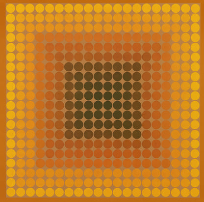 Victor VASARELY : CTA 101 - Héliogravure