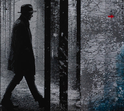 Jef AEROSOL : Interstices - Digigraphie signée