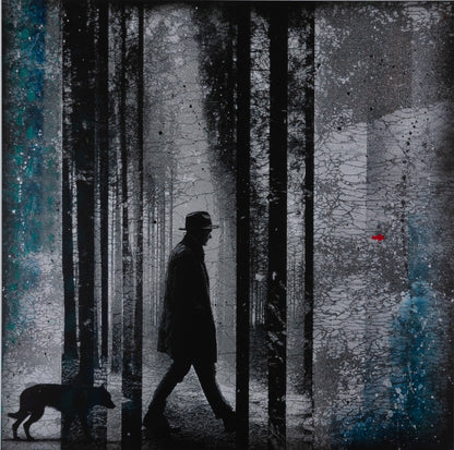 Jef AEROSOL : Interstices - Digigraphie signée