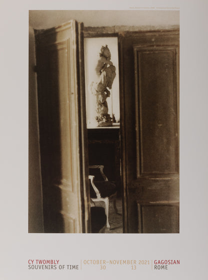 Cy TWOMBLY : Souvenirs du temps - Affiche originale