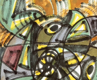 Umberto MASTROIANNI : La Walkyrie de Wagner - Lithographie signée