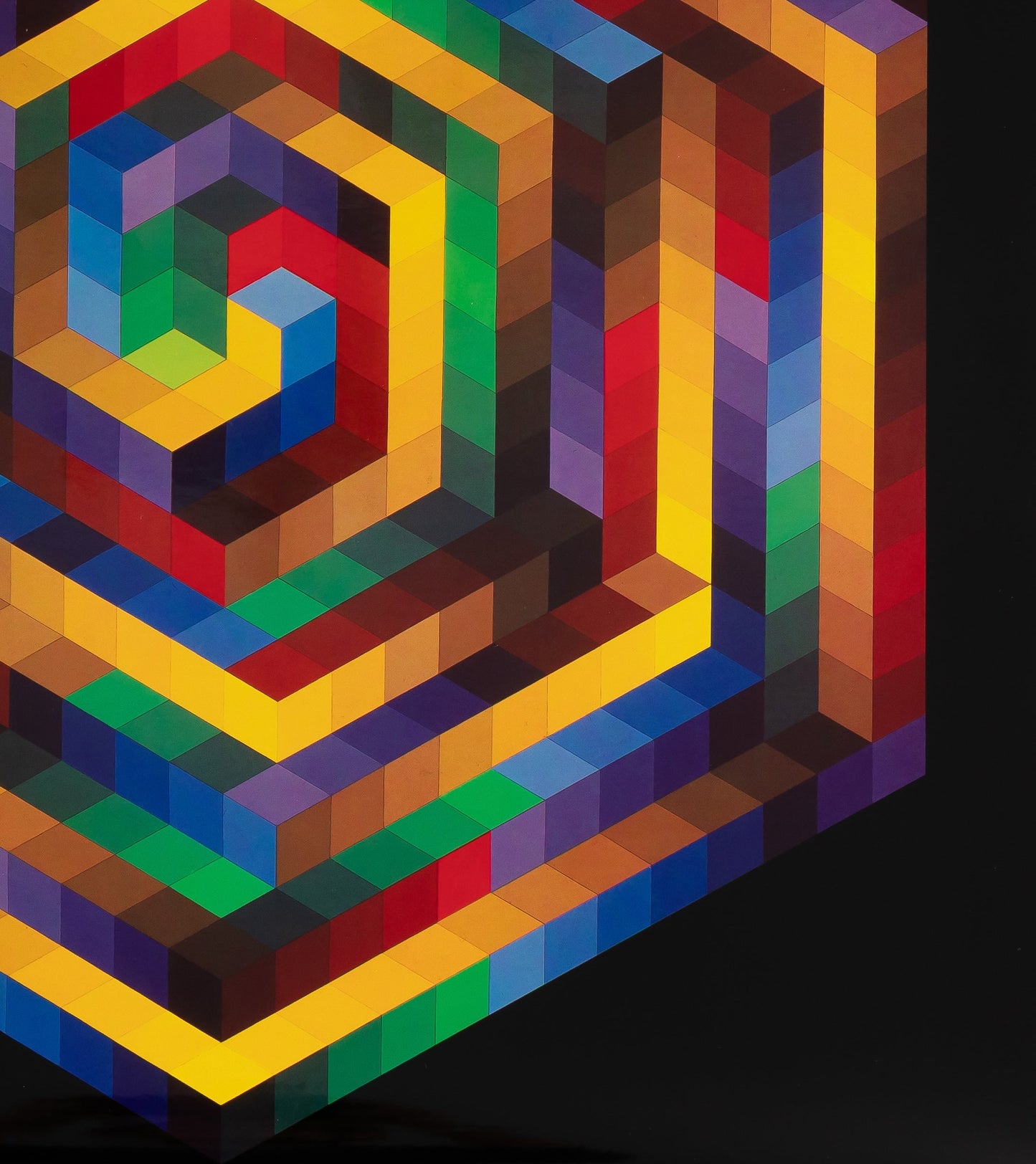 Victor VASARELY : HAT B - Héliogravure