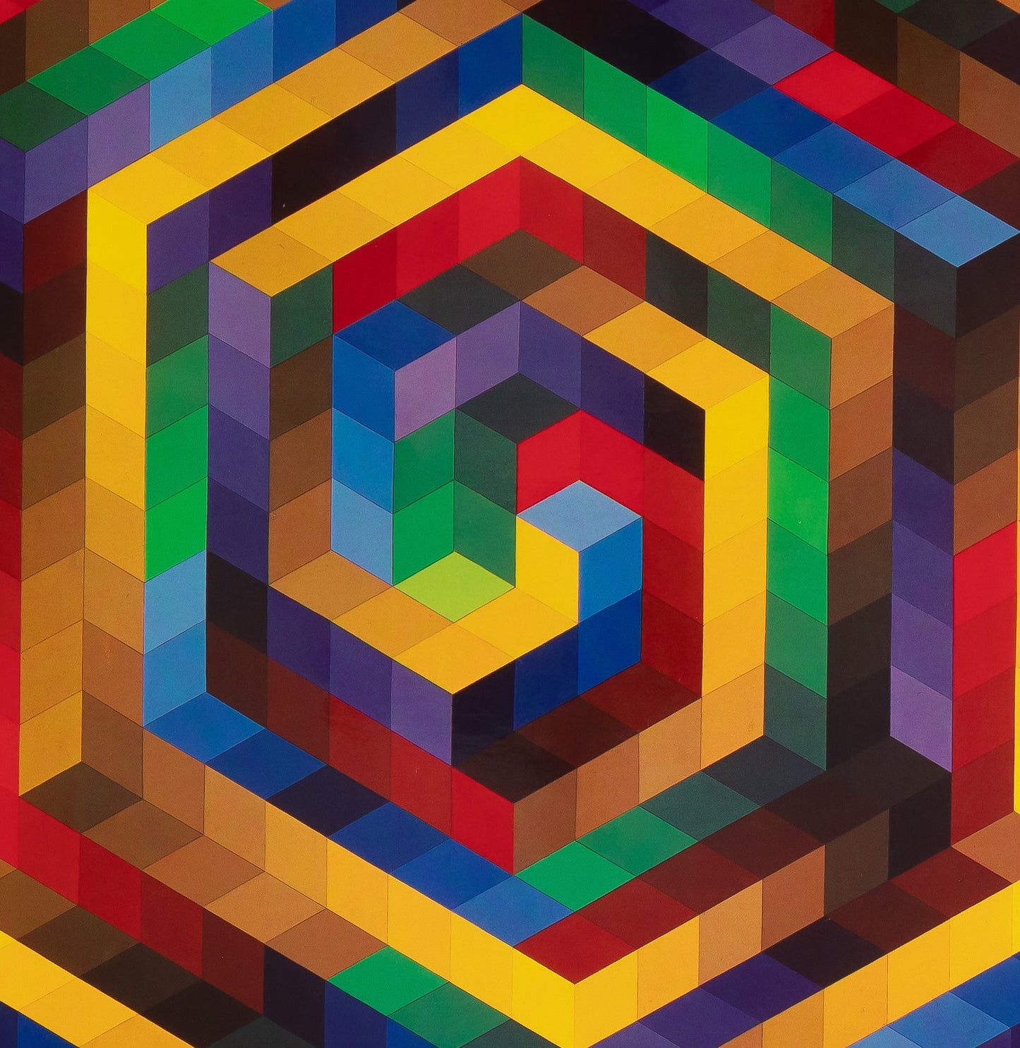 Victor VASARELY : HAT B - Héliogravure