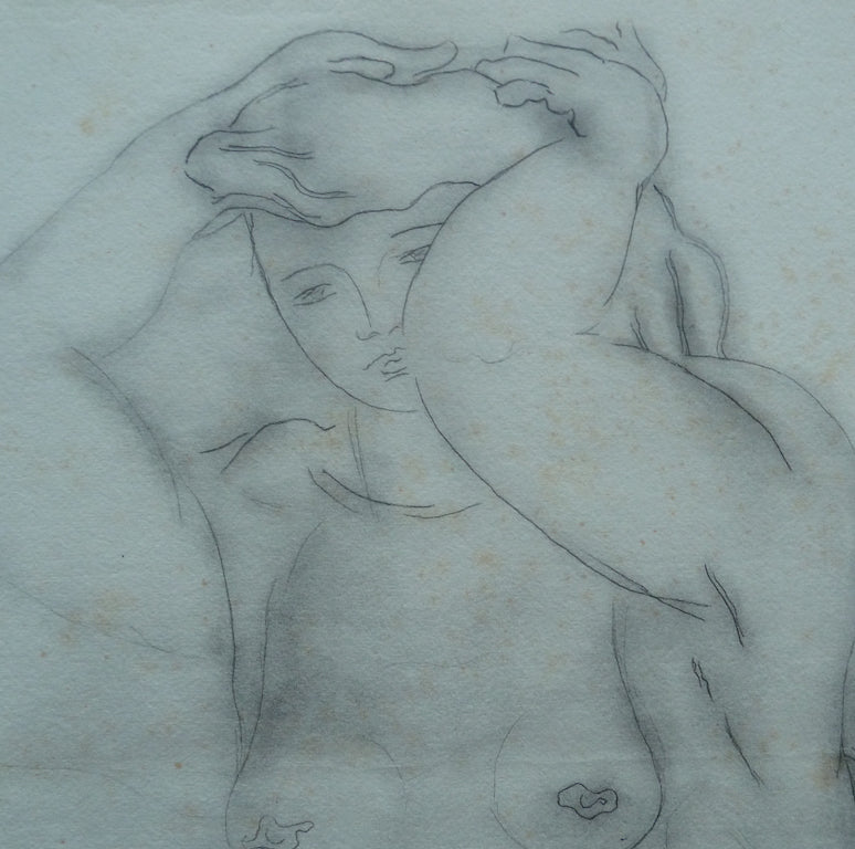 Georges BRAQUE : Nu aux bras levés - Lithographie originale signée