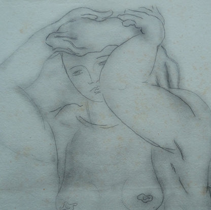 Georges BRAQUE : Nu aux bras levés - Lithographie originale signée