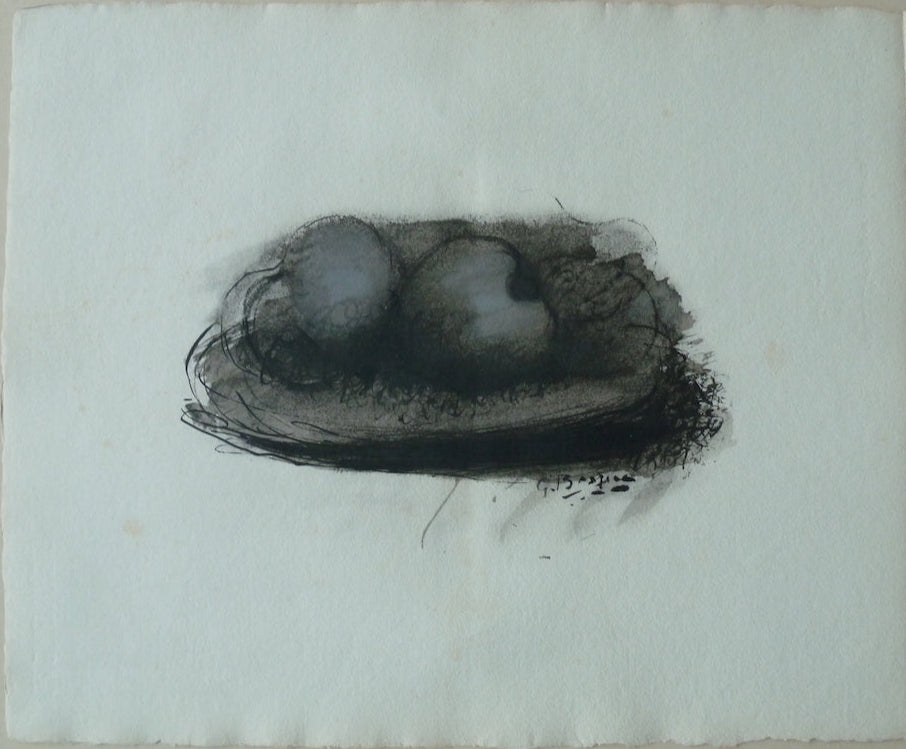 Georges BRAQUE : Les pommes - Lithographie originale signée