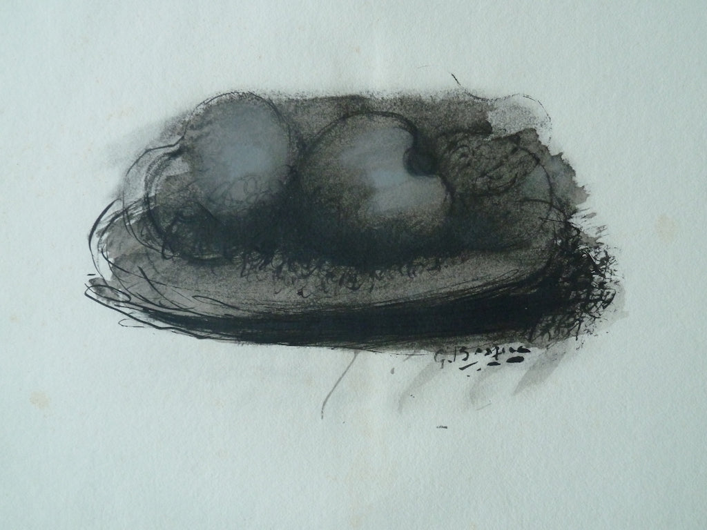 Georges BRAQUE : Les pommes - Lithographie originale signée